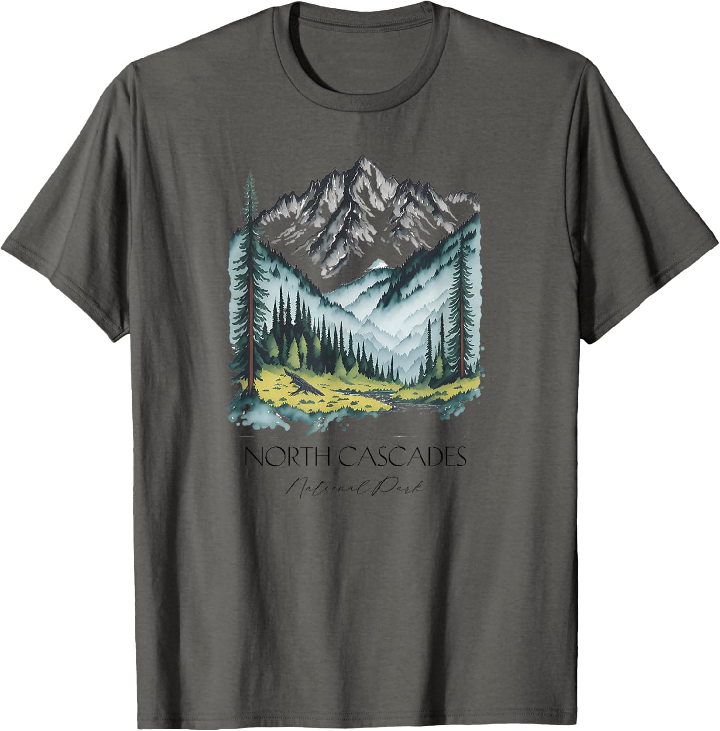North Cascades National Park — National Park apparel design