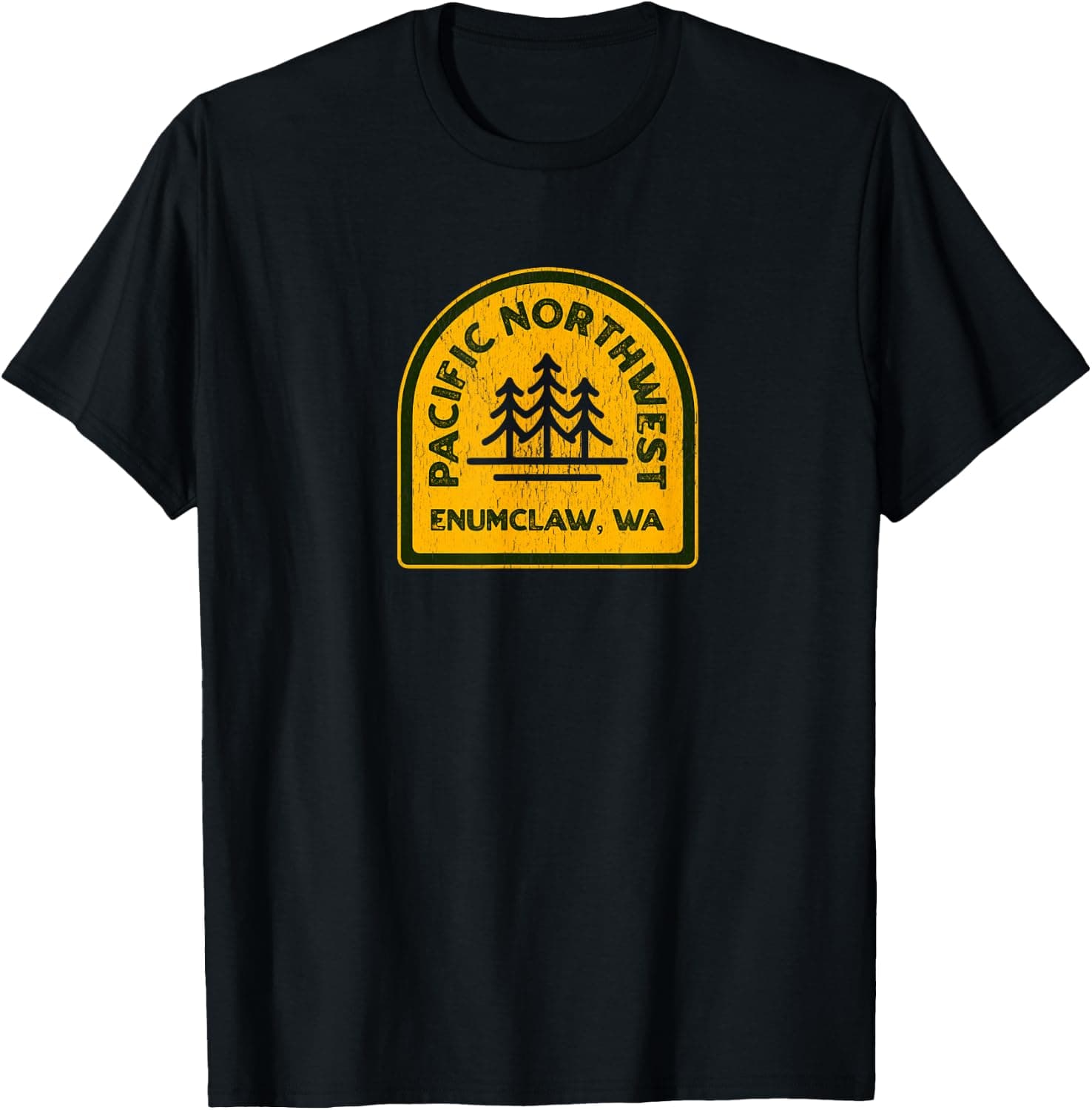 Vintage Enumclaw Washington PNW Pacific Northwest — USA apparel design