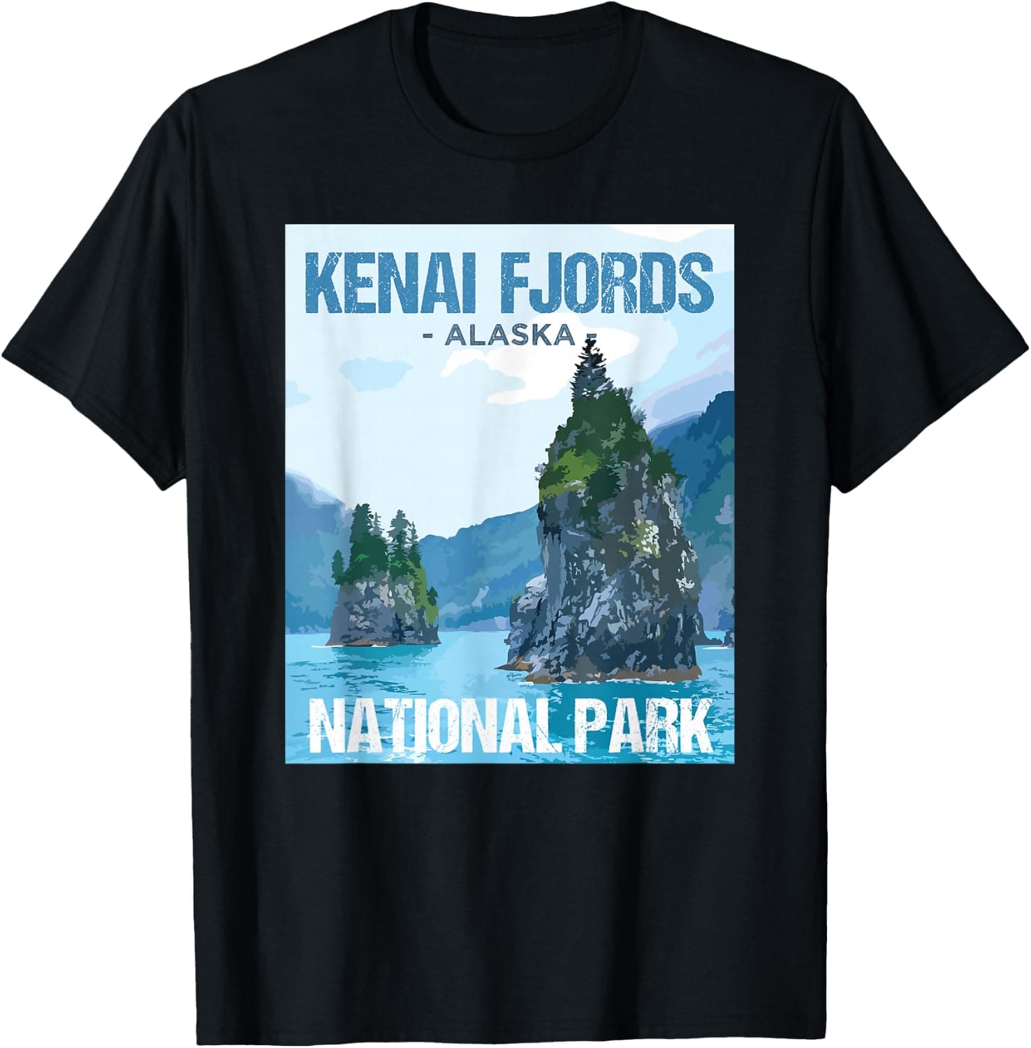 Kenai Fjords National Park — Alaska apparel design