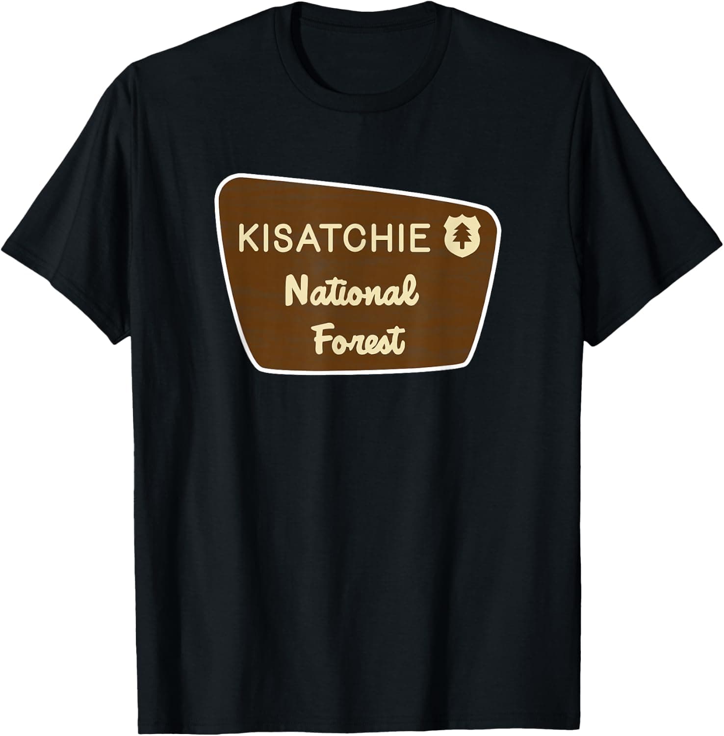 Kisatchie National Forest Sign Retro — National Parks apparel design